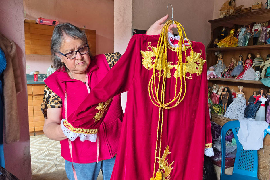 Mar&iacute;a Francisca Benavente Corzo de Ju&aacute;rez comenz&oacute; su labor despu&eacute;s de una operaci&oacute;n. (Foto: Julio Bala/Colaborador)
