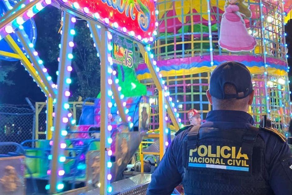 Las autoridades mantienen un operativo activo en las distintas ferias del pa&iacute;s.&nbsp;(Foto v&iacute;a: Polic&iacute;a Nacional Civil)