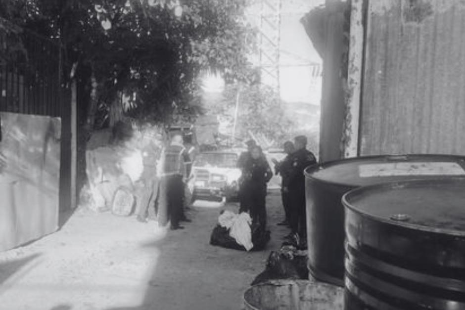 Los dos cuerpos se encontraban envueltos en bolsas pl&aacute;sticas. (Foto: CVB)
