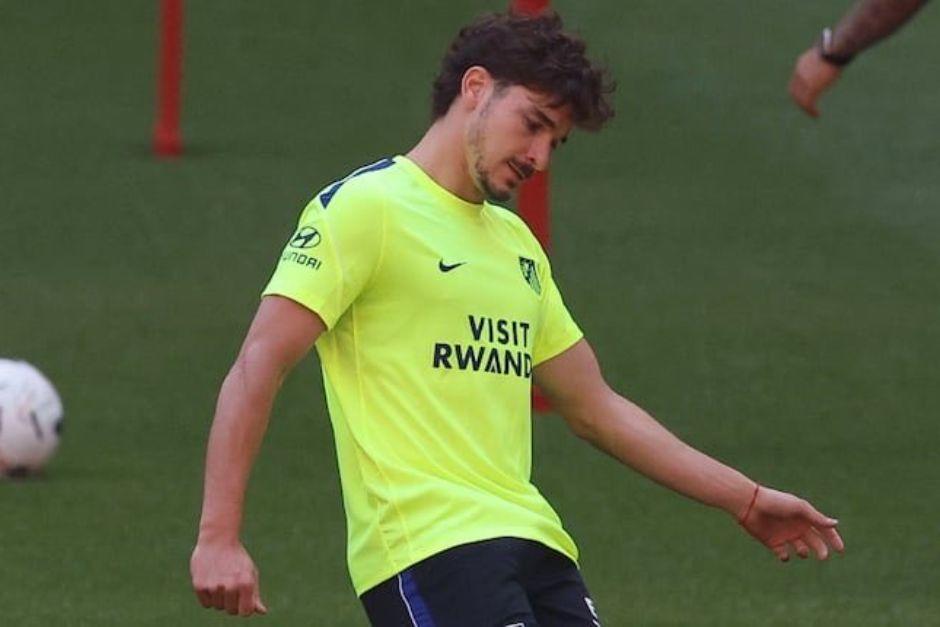 Juli&aacute;n &Aacute;lvarez no entrena del todo feliz por la situaci&oacute;n de su futuro. (Foto: Atl&eacute;tico)
