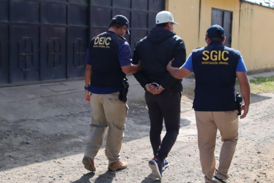 EL hombre es se&ntilde;alado de participar en el secuestro.&nbsp;(Foto v&iacute;a: Polic&iacute;a Nacional Civil)