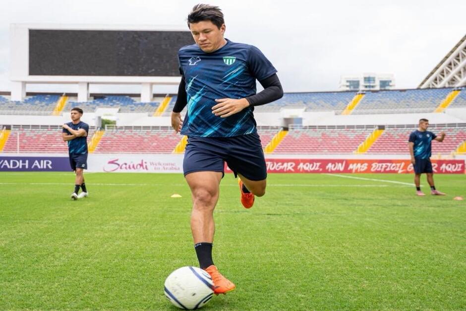 El cuadro panzaverde realiz&oacute; el reconocimiento de cancha en San Jos&eacute; este martes. (Foto: Antigua GFC)