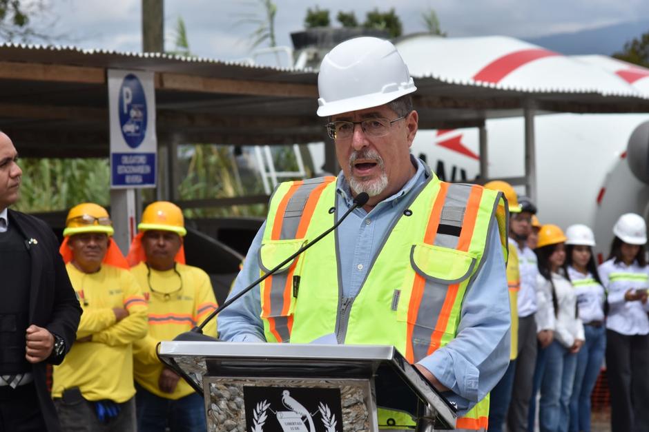Ar&eacute;valo indic&oacute; que la nueva titular del MARN ser&aacute; anunciada oportunamente y asumir&aacute; el pr&oacute;ximo 1 de septiembre. (Foto: Estuardo Paredes / Soy502)