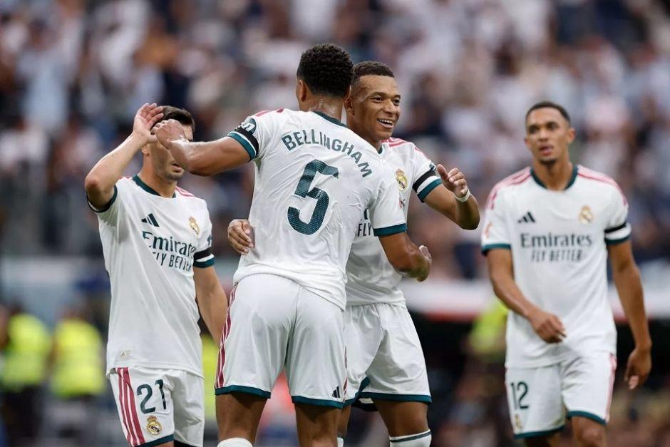 Bellingham y Mbapp&eacute; brillaron una vez m&aacute;s en el Bernab&eacute;u y fueron fundamentales para conseguir el triunfo. (Foto: Real Madrid)