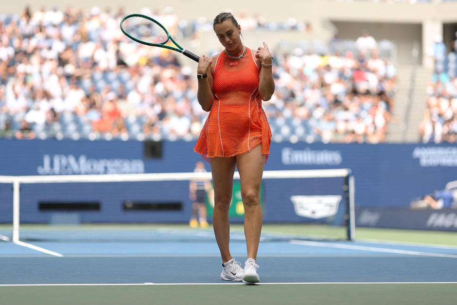 La n&uacute;mero uno del mundo impuso su ritmo desde el inicio del duelo. (Foto: AFP)&nbsp;