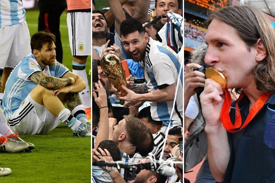 Fueron 20 a&ntilde;os donde Messi vivi&oacute; diferentes etapas con la albiceleste, entre ellos buenos y malos momentos. (Fotos: AFP)