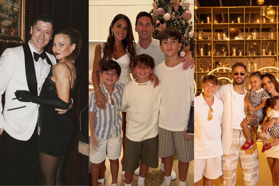 Las figuras deportivas a nivel mundial pasaron las festividades de a&ntilde;o nuevo en familia. (Fotos: Redes)