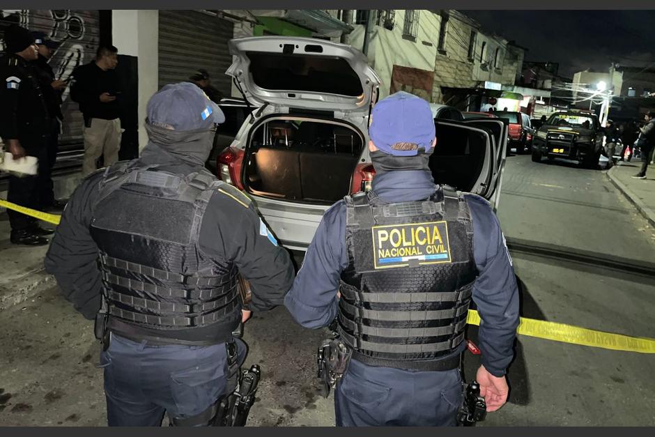 Otros tres involucrados lograron escapar. (Foto: PNC)