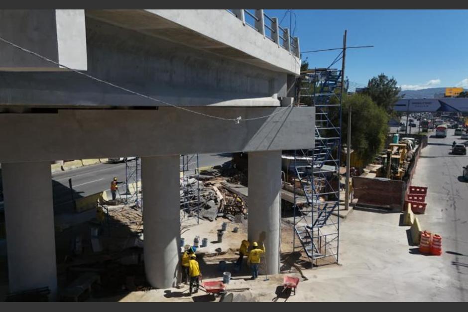 El paso a desnivel lleva un 86% de adelanto. (Foto: CIV)