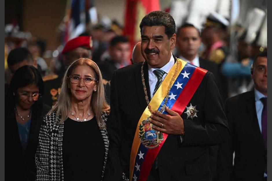 Maduro y su esposa fueron capturados esta madrugada. (Foto: AFP)