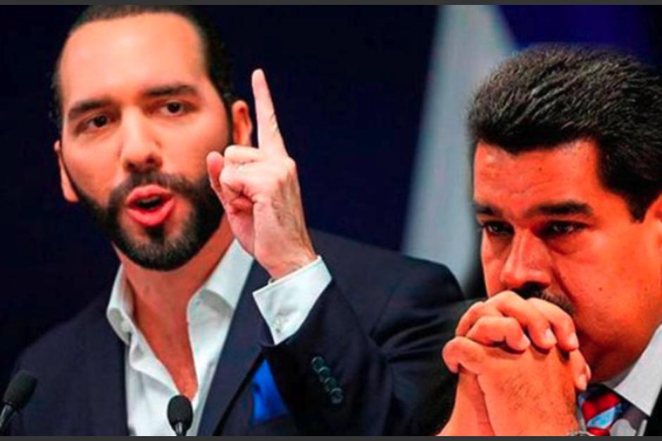 Bukele record&oacute; el fuerte mensaje que Maduro le envi&oacute; (Foto: redes sociales)