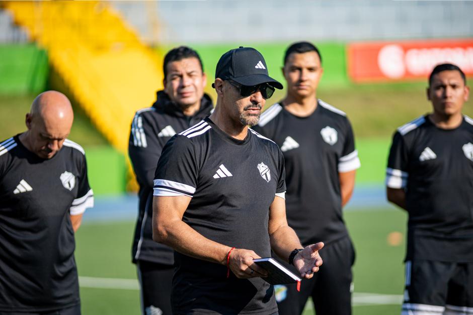 Marco Antonio Figueroa tiene claro lo que quiere conseguir en Comunicaciones. (Foto: Comunicaciones FC)