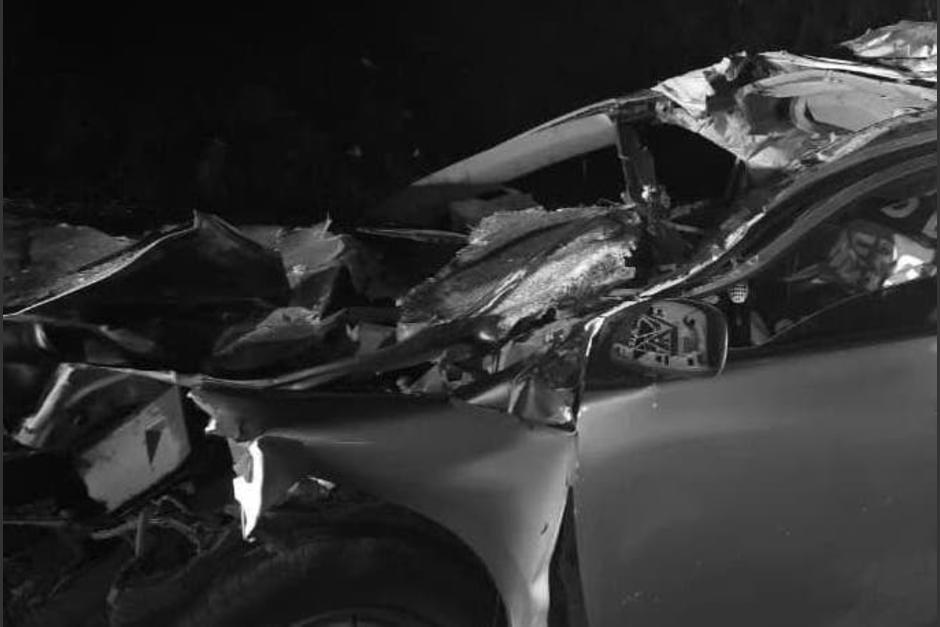 Cuatro personas resultaron gravemente heridas. (Foto: Bomberos Voluntarios)