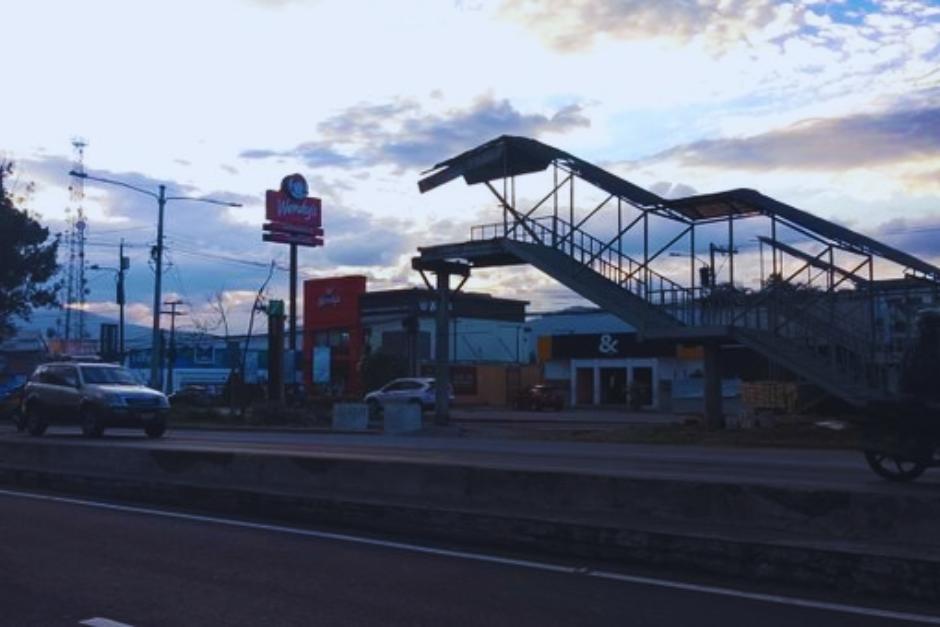 Trabajos viales en Aguilar Batres y 37 calle provocan el cierre total de la ruta a partir de las 22:00 horas de este s&aacute;bado. (Foto: PMT Villa Nueva)