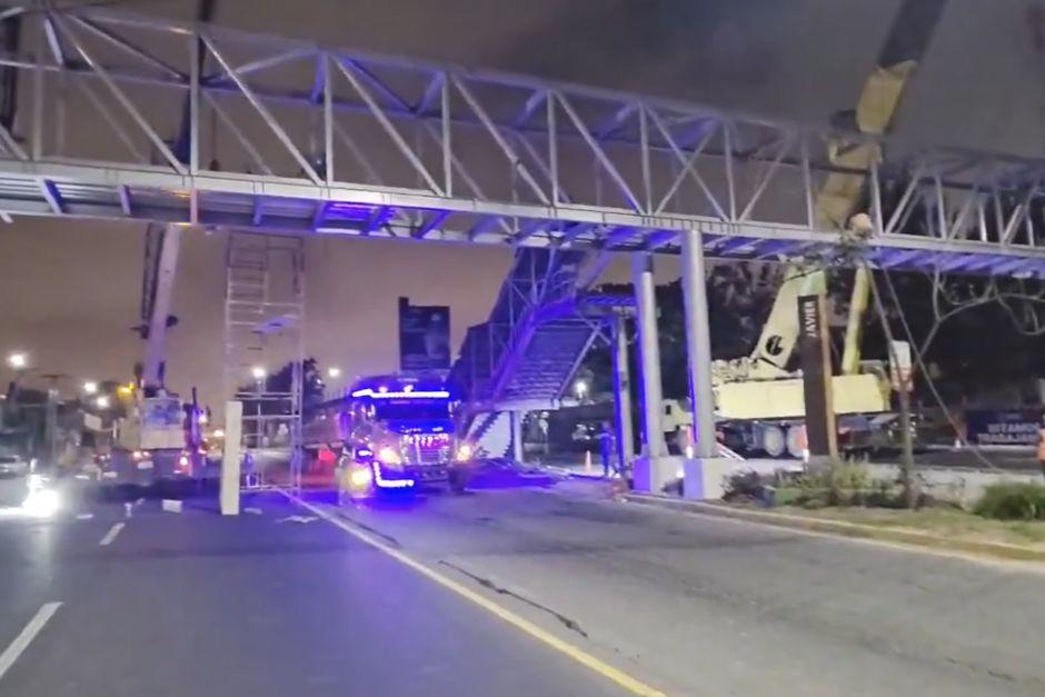 Los trabajos de instalaci&oacute;n iniciaron desde el 10 de enero. (Foto: captura de video)