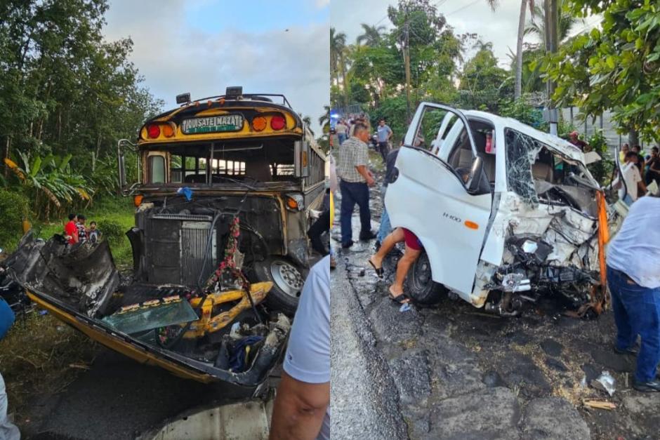 Siete de los heridos fueron trasladados a un centro asistencial. (Fotos: Asonbomd)