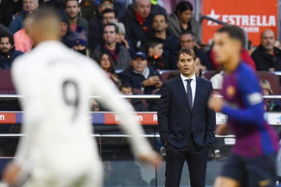 Julen Lopetegui fue uno de los t&eacute;cnicos que sufri&oacute; la destituci&oacute;n del Real luego de caer 5-1 contra los cul&eacute;s. (Foto: Redes)