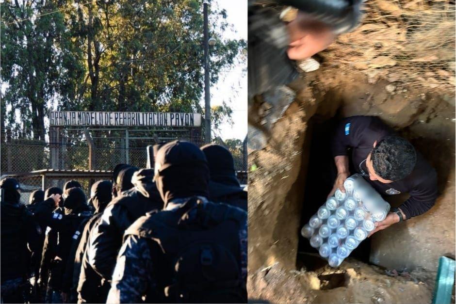 Autoridades realizan una nueva requisa en Pav&oacute;n, volvieron a encontrar bebidas alcoh&oacute;licas y otros il&iacute;citos. (Foto: Sistema Penitenciario)