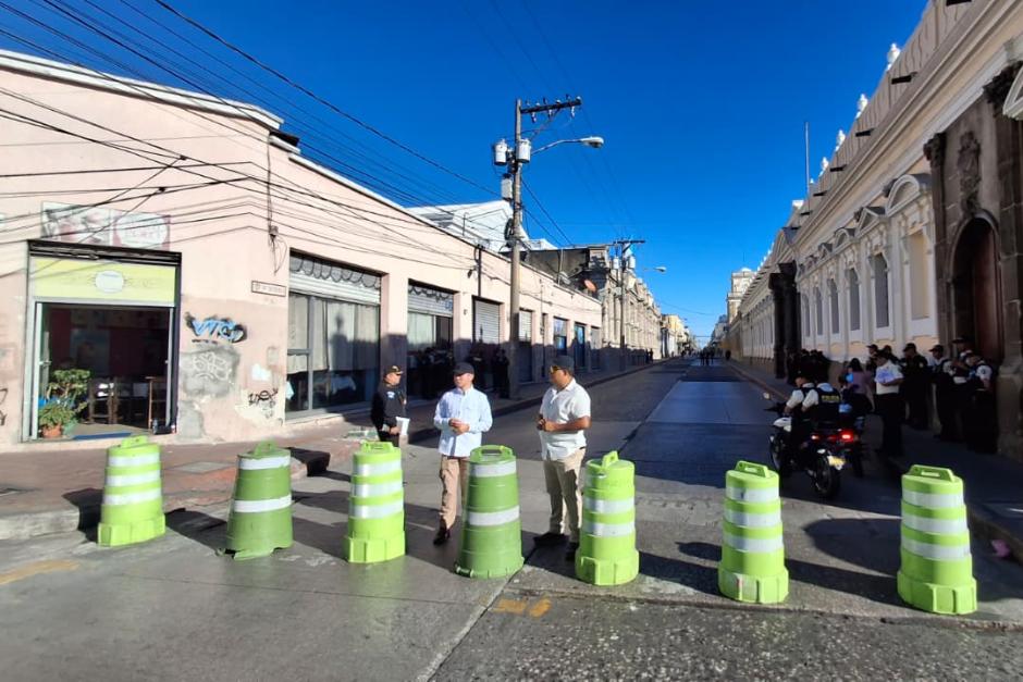 Cierre de paso en zona 1 podr&iacute;a afectar el tr&aacute;nsito. (Foto: Wilder L&oacute;pez/Colaborador)