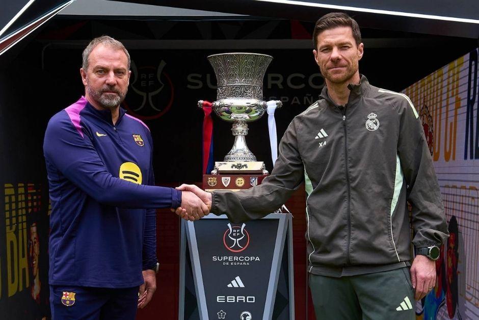 El alem&aacute;n pudo saludar por &uacute;ltima vez a Xabi en la final de la Supercopa de Espa&ntilde;a, donde le gan&oacute; el pulso y provoc&oacute; su despido. (Foto: Real Madrid)