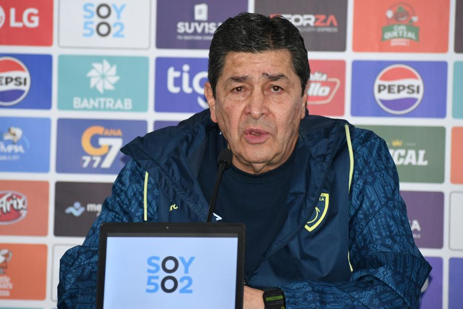 Luis Fernando Tena arranca su segundo proceso con la Selecci&oacute;n de Guatemala ante Canad&aacute;. (Foto: Rudy Mart&iacute;nez)