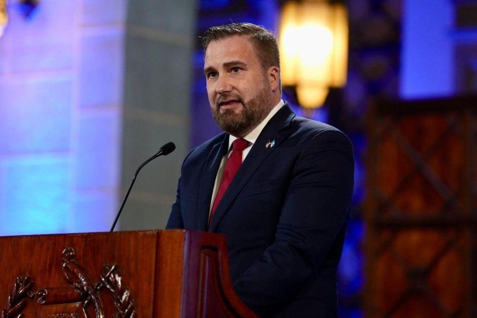 El embajador Tobin Jhon Bradley se despidi&oacute; del pa&iacute;s con un video. (Foto:&nbsp;Embajada de Estados Unidos en Guatemala)