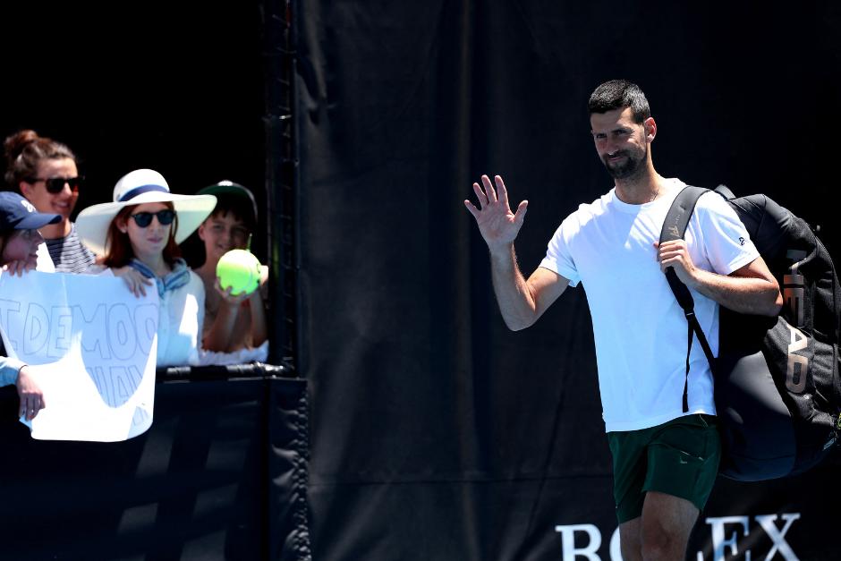 El tenista serbio es uno de los m&aacute;s queridos por la gente australiana. (Foto: AFP)