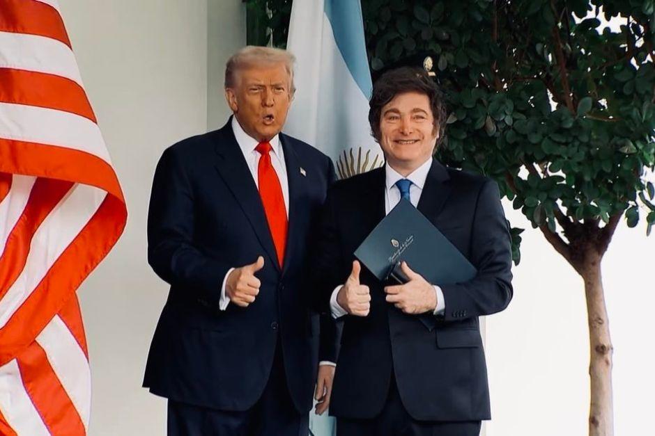 El ultraliberal Javier Milei es un aliado de Donald Trump en la regi&oacute;n. (Foto: redes sociales)