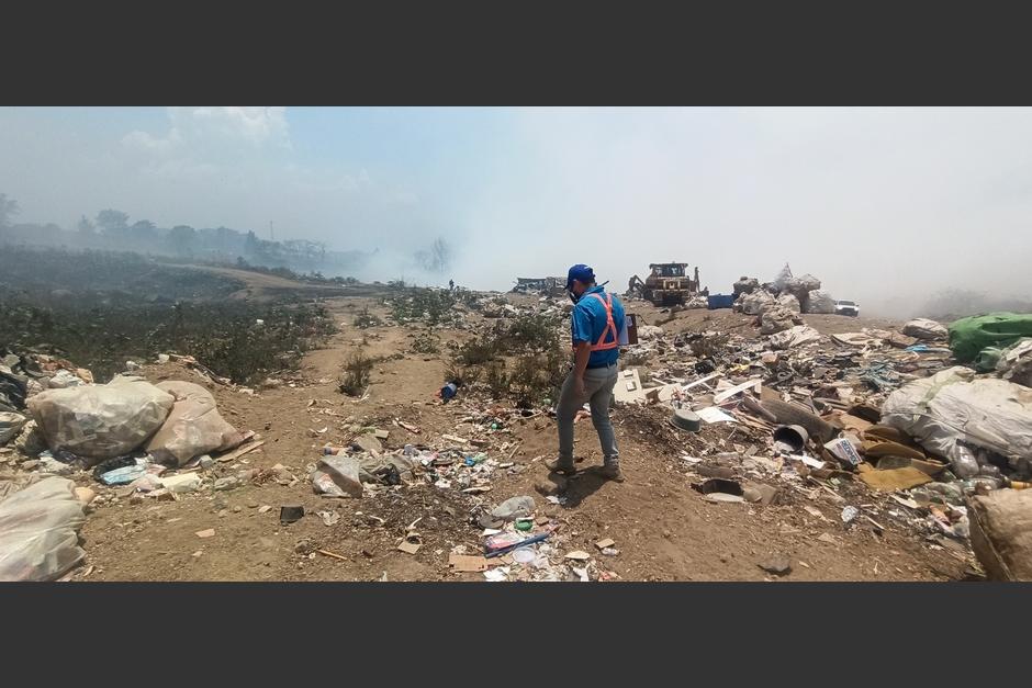 Procesos de compactaci&oacute;n y cobertura se aplican diariamente en el vertedero. (Foto: Edwards Morales/Colaborador)