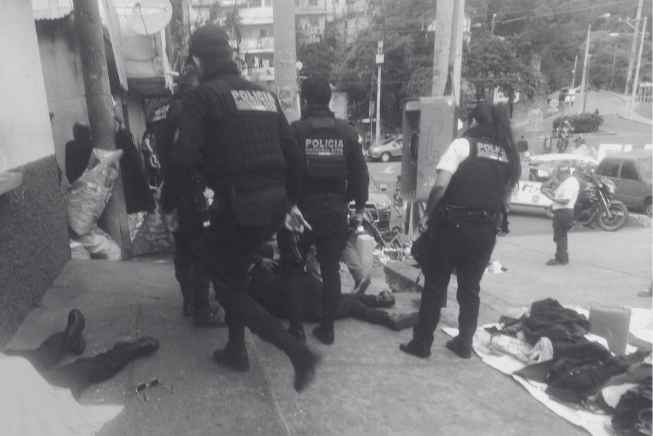 Elementos de la PNC fueron abatidos por terroristas de la mara 18. (Foto: redes sociales)