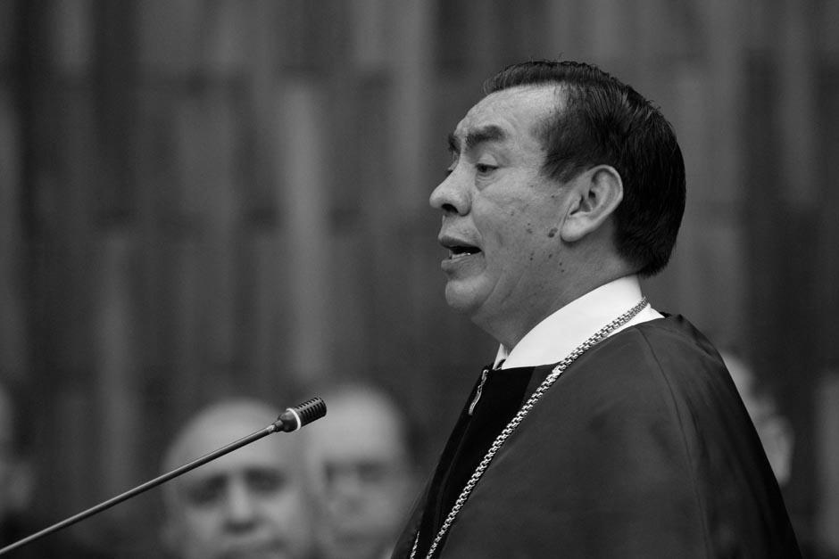 Falleci&oacute; el exmagistrado de la Corte Suprema de Justicia, Felipe Baquiax. (Foto: Soy502/archivo)