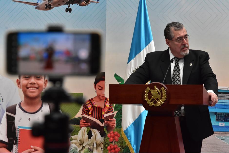 El mandatario cuestion&oacute; el actuar de fiscales del MP. (Foto: Estuardo Palacios / Soy502)