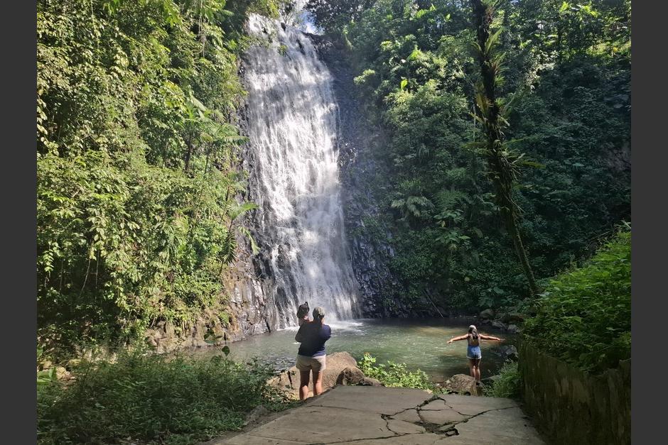 La catarata es lo m&aacute;s llamativo en este lugar denominado centro recreativo Velo del Colibr&iacute;. (Foto: Josu&eacute; Ardeano/Colaborador)