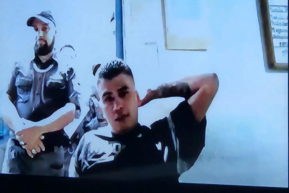 Milton Noel Najarro Mej&iacute;a,&nbsp;alias "Dark" y/o "Soberbio", qued&oacute; ligado a proceso penal por la fuga de Fraijanes II.&nbsp;(Foto: Estuardo Paredes/Nuestro Diario)