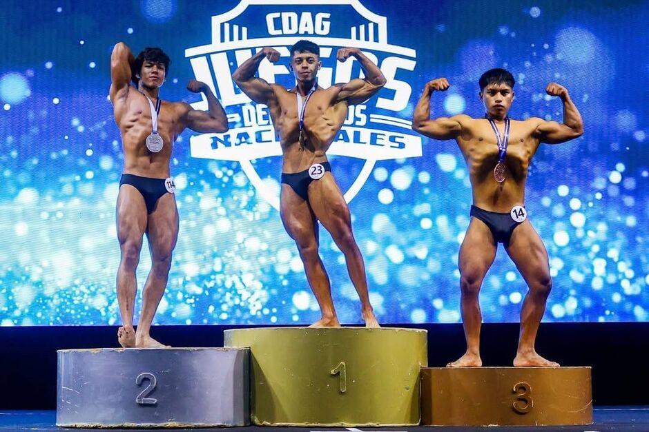 El jalapaneco ahora se prepara para la competencia regional de fisicoculturismo.&nbsp;(Foto: Cortes&iacute;a)