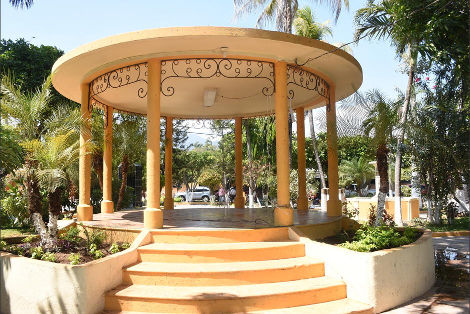 El quiosco en el parque Justo Rufino Barrios.&nbsp;(Foto: Wilder L&oacute;pez/Colaborador)