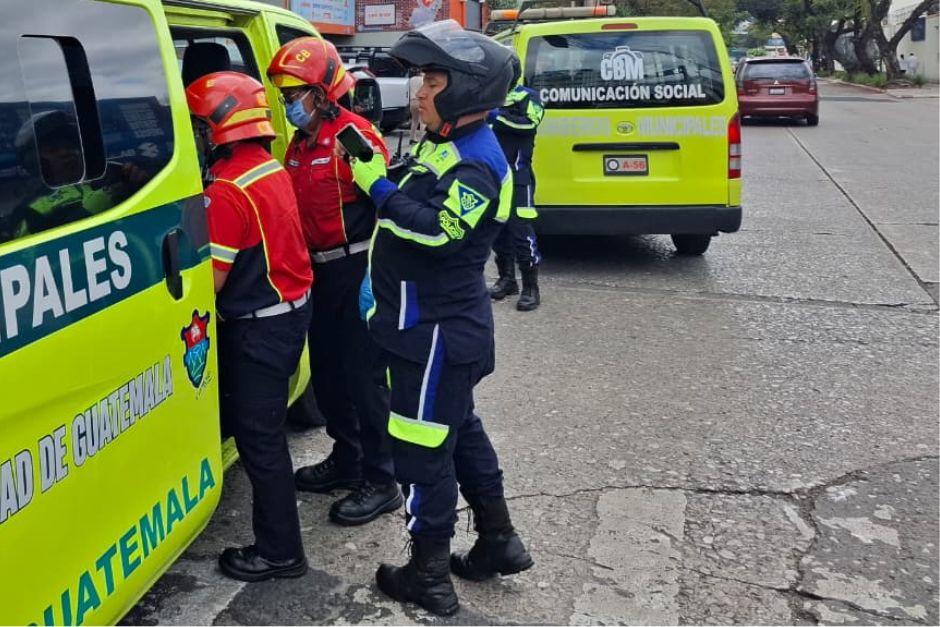 El herido fue v&iacute;ctima de un asalto que origin&oacute; el ataque armado. (Foto: Bomberos Municipales)