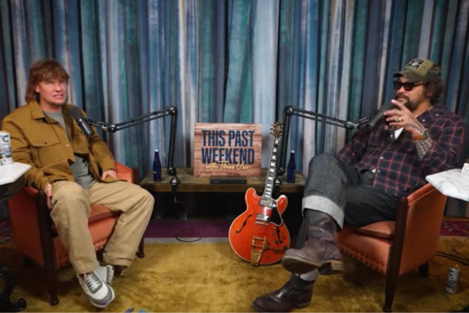 Momoa particip&oacute; en el episodio 636 del podcast This Past Weekend con Theo Von. (Foto: Instagram