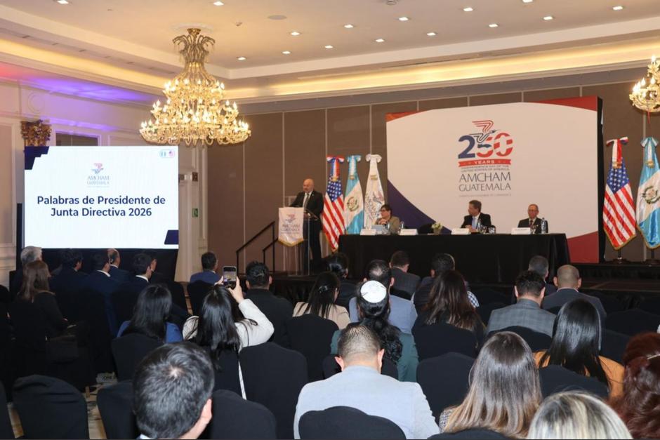 Durante su Asamblea General los miembros de AmCham Guatemala eligieron a sus autoridades. (Foto: AmCham / Soy502)&nbsp;