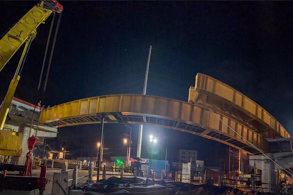 Este jueves ser&aacute; la inauguraci&oacute;n del paso a desnivel en Santa Catarina Pinula. (Foto: Redes sociales/Sebasti&aacute;n Siero)