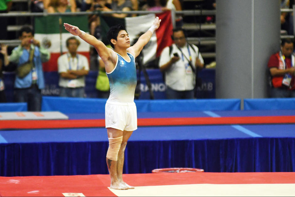 Jorge Vega sue&ntilde;a con ser entrenador de gimnasia, deporte que practica desde los 7 a&ntilde;os, en su natal Jocotenango.&nbsp;(Foto: Archivo)