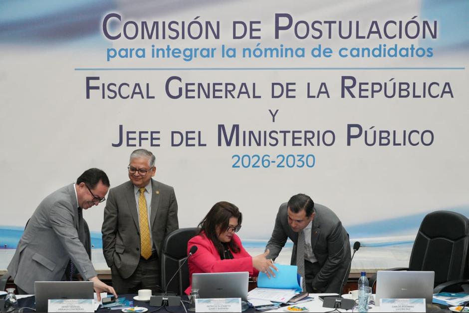 Postuladora para Fiscal General y Jefe del Ministerio P&uacute;blico (MP) discute aprobaci&oacute;n del perfil id&oacute;neo para los aspirantes. Foto: Wilder L&oacute;pez/Soy502