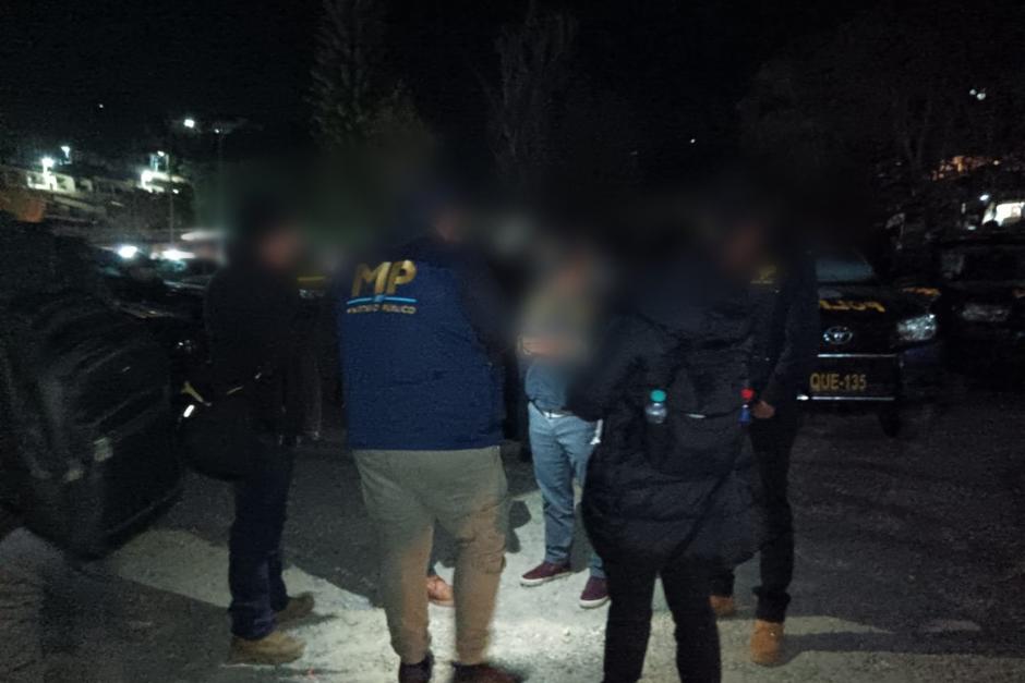 MP y PNC ejecutan allanamientos para desarticular banda "Mercaderes de Migrantes" que opera en Huehuetenango. (Foto: MP)