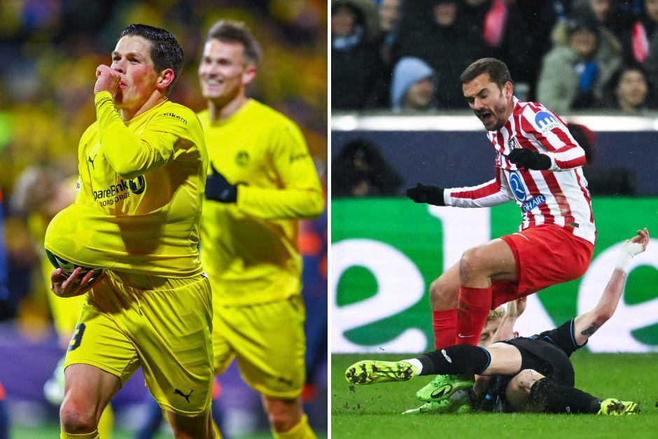 Bodo le dio un batacazo al Inter de Mil&aacute;n y el Atl&eacute;tico de Madrid sufri&oacute; en la casa del Brujas. (Foto: AFP)