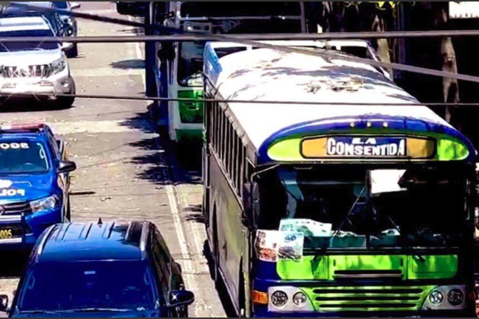 Varios buses han sido captados en el sector. (Foto: Am&iacute;lcar Montejo)