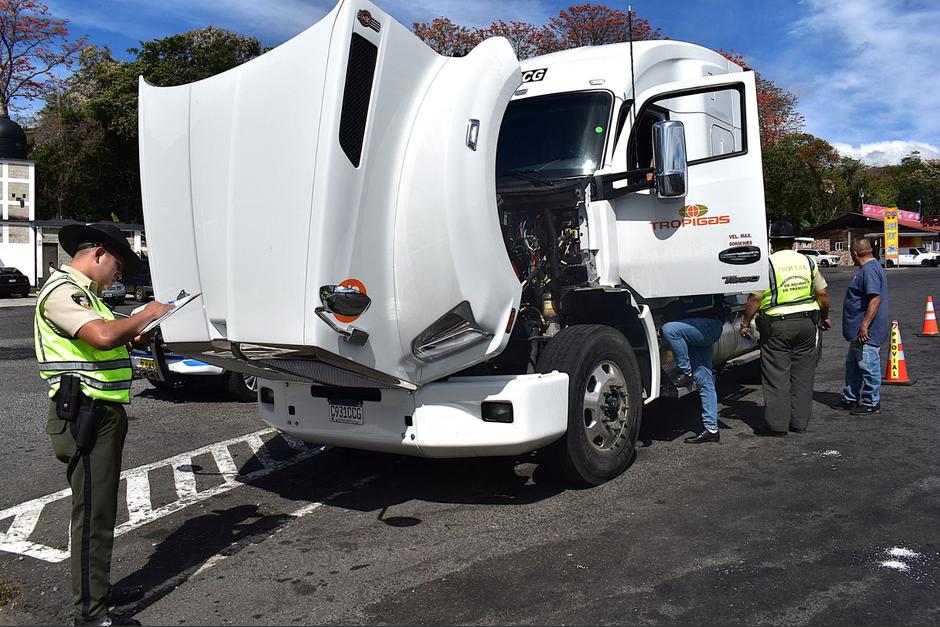 Menos del 5 % del transporte de carga tiene instalado un sistema limitador de velocidad. (Foto: Provial / Soy502)