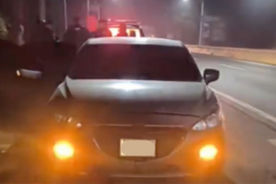 Autoridades del MP realizan el peritaje correspondiente. (Foto: PMT Villa Nueva)