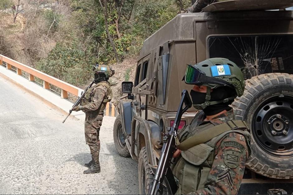 El Ej&eacute;rcito de Guatemala reforz&oacute; la frontera con M&eacute;xico por los acontecimientos que ocurren en ese pa&iacute;s. (Foto: Mindef / Soy502)