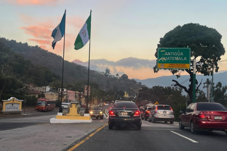 El ingreso tradicional a Antigua se ver&aacute; afectado por la procesi&oacute;n de este 1 de marzo. (Foto: Fredy Hern&aacute;ndez/Soy502)