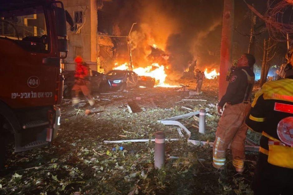 Ir&aacute;n ha lanzado misiles a Tel Aviv, Israel luego de los ataques a Teher&aacute;n. (Foto: Redes sociales)